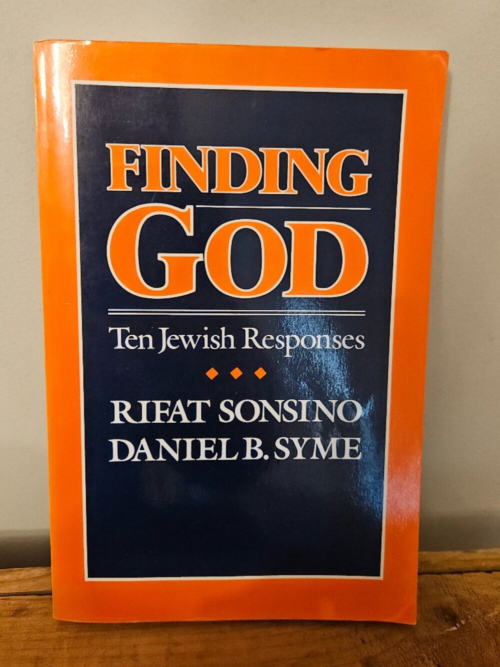 Finding God: Ten Jewish Responses Paperback Book